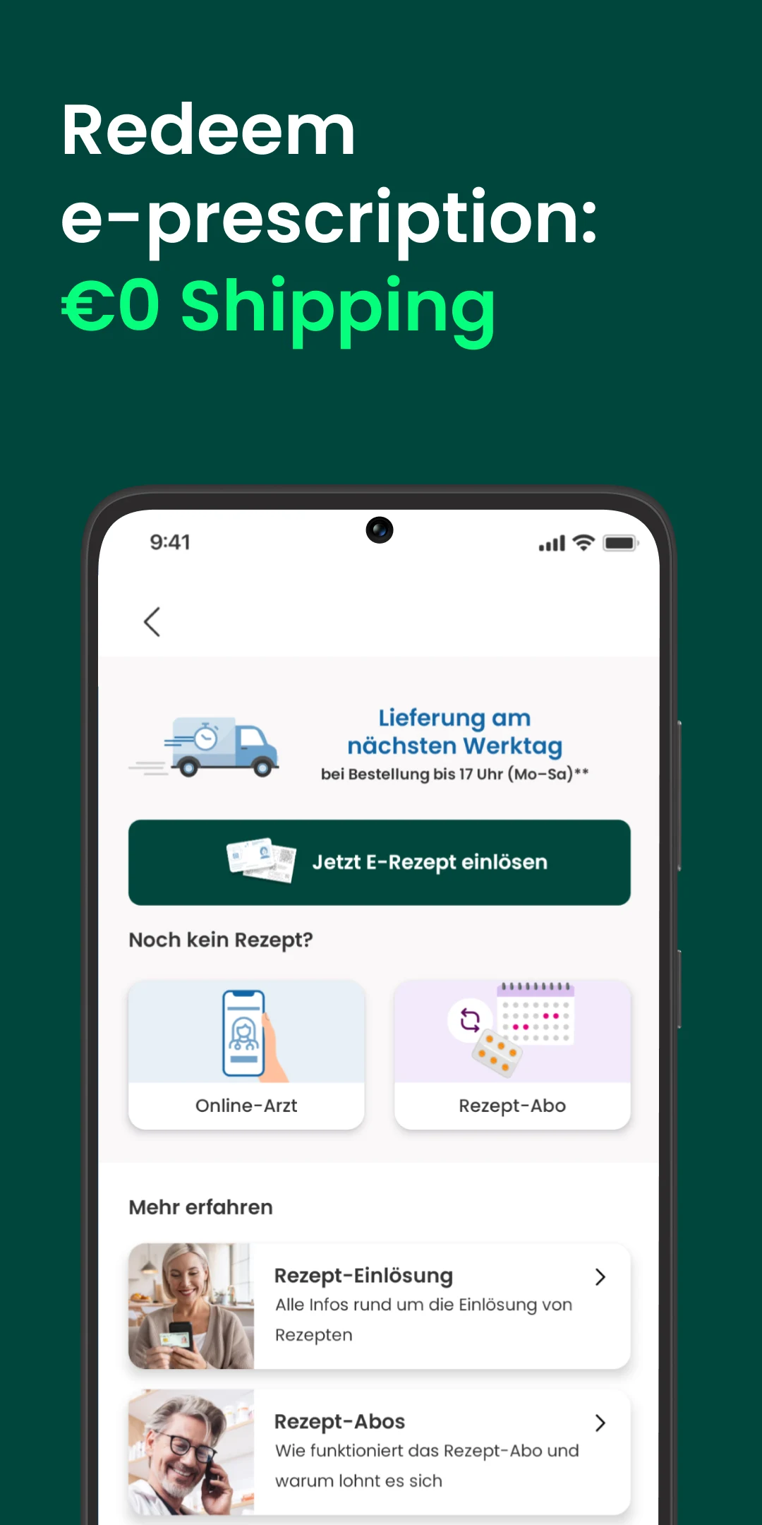 DocMorris Apotheke & E-Rezept screenshot