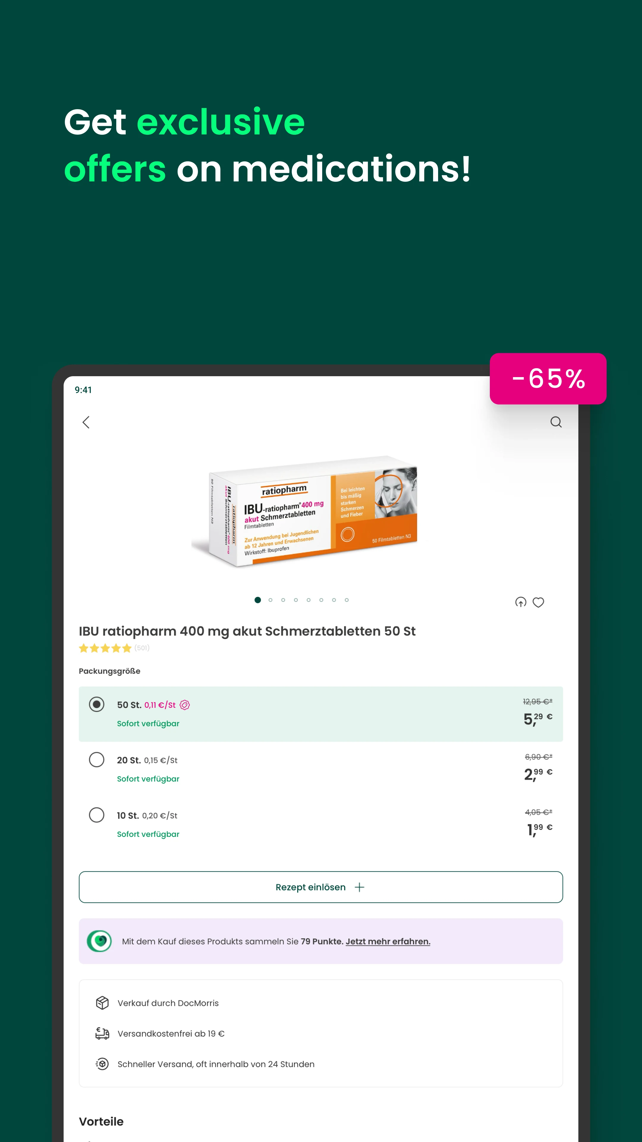 DocMorris Apotheke & E-Rezept screenshot